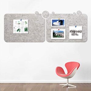 Creative Combination Bulletin Board, Office Cultural Wall Felt Board, Publicity Bulletin Board, Cork Board Photo Wall Sticker