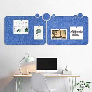 Creative Combination Bulletin Board, Office Cultural Wall Felt Board, Publicity Bulletin Board, Cork Board Photo Wall Sticker