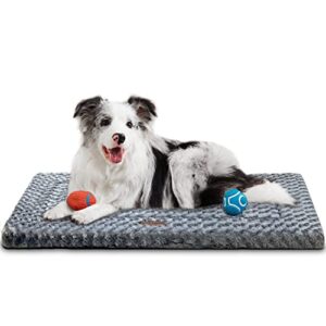 western home dog crate bed for small medium large & extra large dogs/cats for 30/36/42 inch crate pad, dog beds for sleeping & play pet bed, washable and bottom anti-slip thin dog pad, crate mat