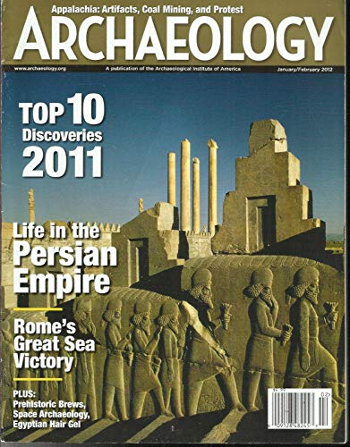 ARCHAEOLOGY MAGAZINE, TOP 10 DISCOCERY JANUARY/FEBRUARY 2012, VOL.65, NO.1