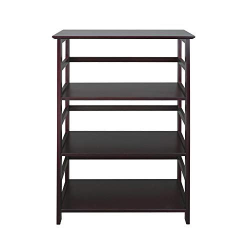 Casual Home Soho Manhattan 4-Shelf Bookcase 26 Wide - Espresso, 304-44