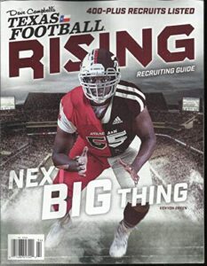 dave campbell's texas football, rising next big thing recruiting guide, 2018