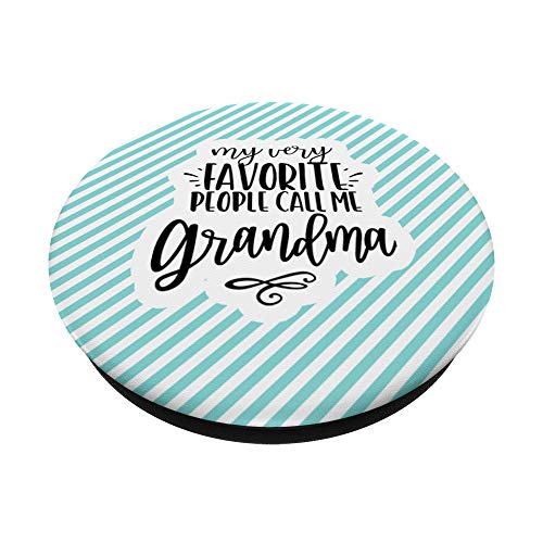 Favorite People - Great gift for Grandmas, Nanas, and More PopSockets PopGrip: Swappable Grip for Phones & Tablets