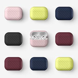 UPPERCASE Designs NimbleShell Premium Upright Silicone Case Compatible with Airpods Pro with Built-in Vertical Stand Design (Airpods Pro, Pink)