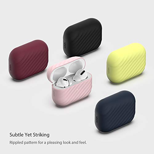 UPPERCASE Designs NimbleShell Premium Upright Silicone Case Compatible with Airpods Pro with Built-in Vertical Stand Design (Airpods Pro, Pink)