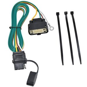 Oyviny Vehicle-Side Custom 4 Way Trailer Wiring Harness for 2010-2019 Ford F-150 (5 Feet)