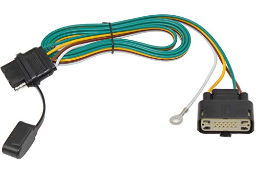 Oyviny Vehicle-Side Custom 4 Way Trailer Wiring Harness for 2010-2019 Ford F-150 (5 Feet)