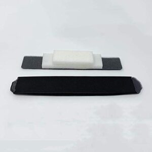 Replacement Top Headband Sponge Cushion Pad Repair Parts Compatible for Beats by Dr. Dre Pro Detox Headphones (Black)