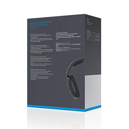 Sennheiser HD 560 S Over-The-Ear Audiophile Headphones - Neutral Frequency Response, E.A.R. Technology for Wide Sound Field, Open-Back Earcups, Detachable Cable, (Black) (HD 560S)