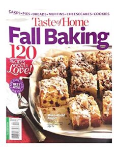 taste of home, fall baking, display until october 27 2015. fall 2015