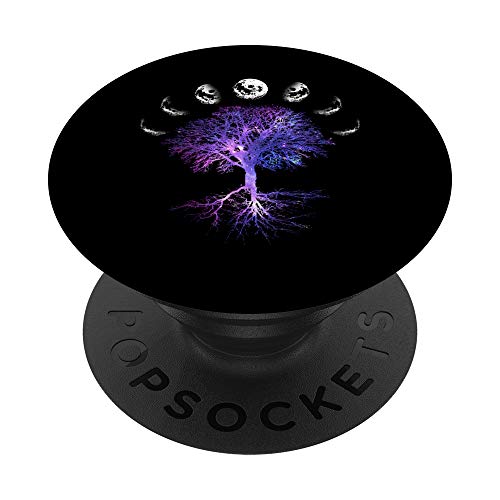 Phases of the Moon Tree of Life Chakra Spiritual Healing PopSockets PopGrip: Swappable Grip for Phones & Tablets