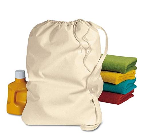 Large Personalized Embroidered Custom Laundry Bags - Great for College Student Bag (Black)