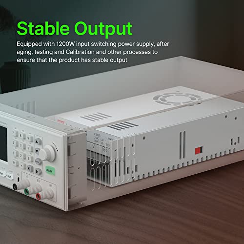 RD RD6018 DC Power Supply Variable Adjustable Lab Bench Power Supply Buck Converter Step Down Switching Regulated 4-Digital LCD Display 60V 12-18A 800W