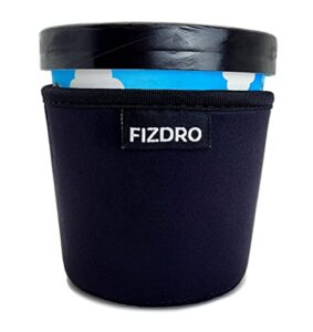 fizdro ice cream pint holder - monochrome (black)