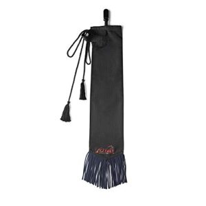 y.j tails horse tail bag, solid black
