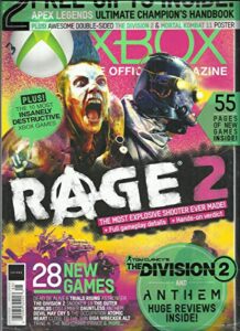 x box the official magazine, rage-2 issue, 2019 issue, 226 free gifts
