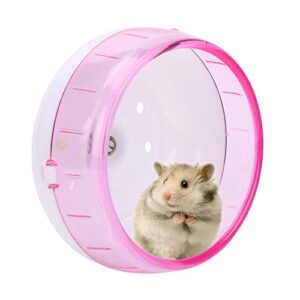 hamster exercise wheel, exercise running wheel toy with super silent roller for small pets hamster guinea pig chinchilla rat sugar glider (#1)