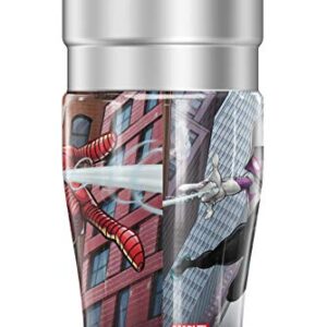 THERMOS MARVEL - Spider-Man Spider Team STAINLESS KING Stainless Steel Travel Tumbler, Vacuum insulated & Double Wall, 16oz