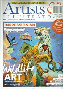 artists illustrator magazine, wildlife art * may 2020 * issue, 416 uk