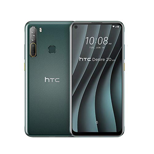 HTC Desire 20 Pro 128GB 6GB RAM (Factory Unlocked) GSM only Not Compatible with Sprint or verizon (Green)