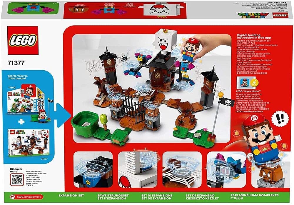 LEGO 71377 Super Mario King Boo and The Haunted Yard Expansion Set