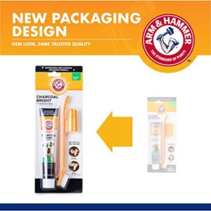 Arm & Hammer for Pets Dog Dental Care Fresh Breath Kit for Dogs | Includes Arm & Hammer Baking Soda Dog Toothpaste and Dog Toothbrush | Dog Plaque Removal Kit