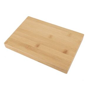 Rectangular Fruit Tea Food Serving Tray Japanese Style Bamboo Wooden for Restaurant Home 19.2 * 10.2 * 3cm