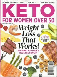 keto for women over 50 magazine, weight loss that works ! issue, 2020