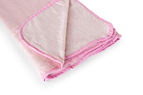 Nap Queen Soft Throw Blanket | 45 x 60 Inch Cozy Lightweight Fleece Blanket