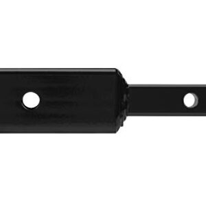 bROK Products 32935 1-1/4" to 2" Receiver Adapter, 6" Length, Black Powdercoat