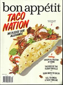 bon appetit magazine, taco nation * we pledge our allegiance march, 2020