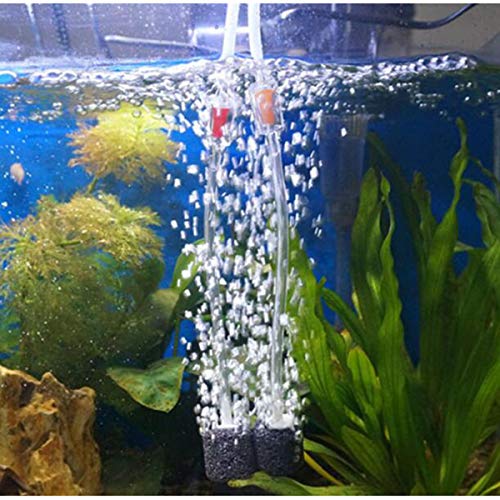 E-outstanding 26ft 3/16 Standard Aquarium Clear Flexible Silicone Airline Tubing with 5PCS Non-Return Check Valve for Fish Tank Air Pump