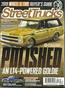 street trucks magazine, 2019 wheel & tire september, 2019 vol. 21 no. 09