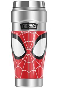 thermos marvel - spider-man spider mask stainless king stainless steel travel tumbler, vacuum insulated & double wall, 16oz