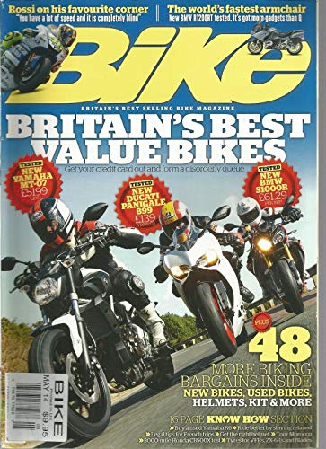 BIKE MAGAZINE, BRITAIN'S BEST SELLING BIKE MAGAZINE, MAY 2014 ~