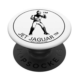 godzilla classic jet jaguar stamp popsockets popgrip: swappable grip for phones & tablets