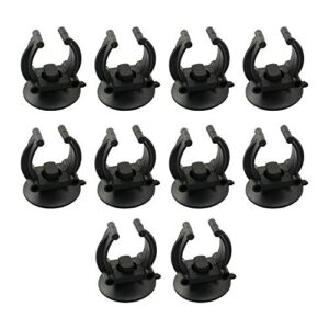 zrm&e 10pcs fish tank heating rod sucker fixing clip 35mm aquarium heater suction cups suckers clips diving lamp suction cup silica gel sucker for fish tank