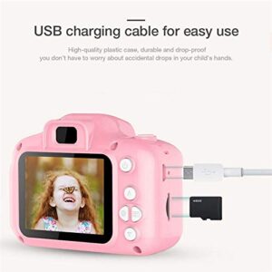 Banaza Kids Camera with Case – Camera for Kids with 32GB SD Card and Case Included | Kids Digital Camera | Best Birthday Gift for 3-6 Year Old | Toddler Video Recorder with 1080P HD 2 Inch LCD (Pink)