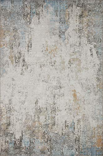 Loloi II Drift Collection DRI-04 Antique/Multi, Contemporary 3'-6" x 5'-6" Accent Rug