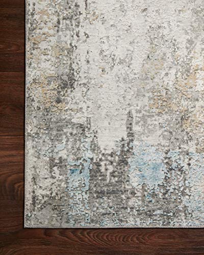 Loloi II Drift Collection DRI-04 Antique/Multi, Contemporary 3'-6" x 5'-6" Accent Rug