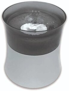 pioneer pet elevated vortex pet drinking fountain, white, 128 fluid ounces (3047)
