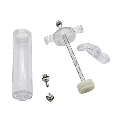 YITON Bird Feeders 20Ml Animal Feeding Syringe With 6Pcs Straight Stainless Steel Gavage Tubes Bird Feeding Accessories 1Set