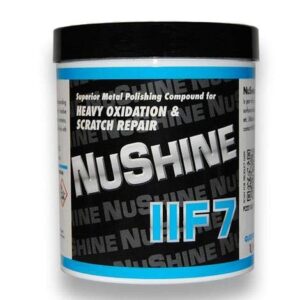nushine nuvite ii grade f7 metal polish 1 lb. container