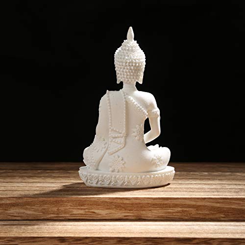 Carefree Fish Aquarium Decoration Minimalist Sandstone Buddha Fish Tank Decor Bring Home a Ray of Sunshine