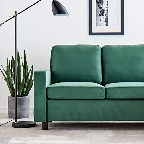 Cherry Tree Furniture Campbell 3-Seater Sofa with Reversible Chaise (Green)