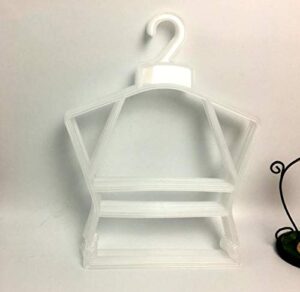 welliestr economical children's plastic frame hanger infant frame hangers - pack of 20 - size: s