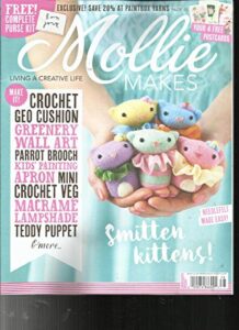 mollie makes, living a creative life, issue,78 july, 2017 smitter knitters!