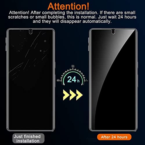 Milomdoi [3+3 Pack] For Google Pixel 7 Pro Screen Protector [Not Glass] 3 Pack Flexible TPU film Accessories With 3 Pack tempered glass camera Lens Protector fingerprint compatible case friendly 5G