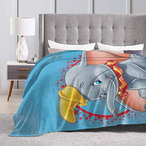 Dum-Bo Warm Comfortable and Soft Sherpa Flannel Throw Blanket, Suitable for All Seasons Various Sizes Suitable for Men Women and Children