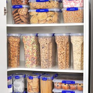 Sistema KLIP IT PLUS Cereal Storage Container | Airtight 4.2 Litre Food Pantry Storage Container | 4.2L | BPA-Free